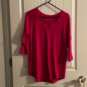 Pink Eddie Bauer top